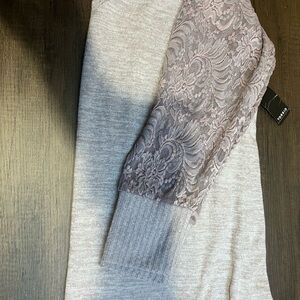 Torrid Purple Crew Neck Sweater Soft Cozy Knit